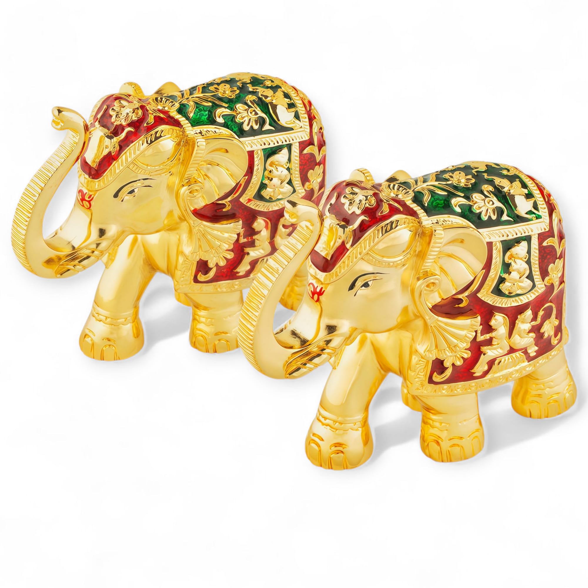 Buy Elephant Idol | Gold Plated Elephant Idol | Gajalaxmi